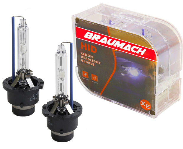 Headlight Bulbs Globes D2S HID x 2 for BMW E60 5 Series 12/2001- 12/2009