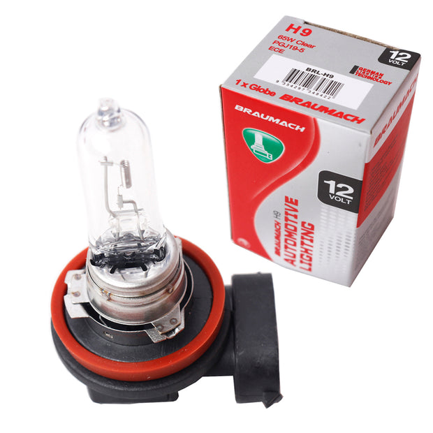 Headlight Bulbs Globes H9 x 2 for Saab 9-3 YS3F Sedan 2.0 t BioPower 2009-2015