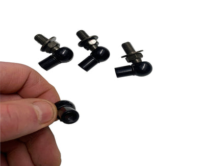 GAS STRUT Lift Support SPRING CONNECTORS fit 8mm Thread 10mm Shank 6mm Female Thread ( x 4)