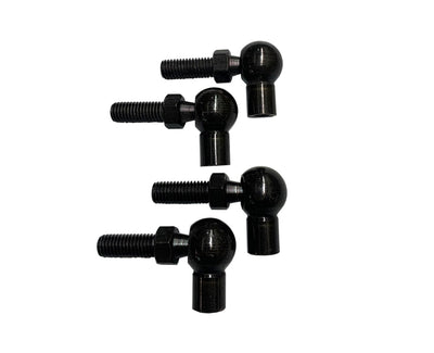 GAS STRUT Lift Support SPRING CONNECTORS fit 8mm Thread 20mm Shank 8mm Female Thread ( x 4)