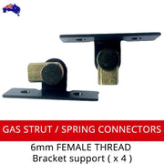 GAS STRUT - SPRING CONNECTORS 6mm FEMALE THREAD - Bracket support BRAUMACH Auto Parts & Accessories 