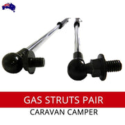 Gas Struts 600mm long 120N 22mm TUBE Caravan Camper Trailer (STEEL ENDS) PAIR BRAUMACH Auto Parts & Accessories 