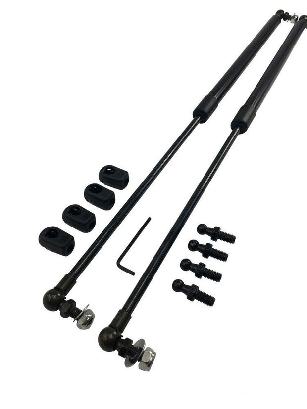 Gas Struts 650mm - Pressure Release 200N - Adjustable - Caravan - Trailer - Toolbox - (Pair) BRAUMACH Auto Parts & Accessories 