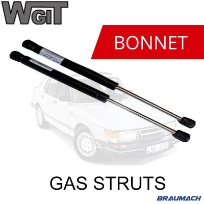 GAS STRUTS BONNET For SAAB 900 900i 1979 - 1994 OEM QUALITY (PAIR) BRAUMACH Auto Parts & Accessories 