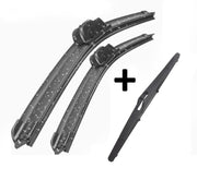Land Rover Discovery Sport Wiper Blades Aero For SUV 2015-2017 FRT PAIR&REAR 3xBL BRAUMACH Auto Parts & Accessories 