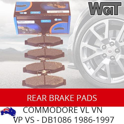 REAR BRAKE PAD KIT For HOLDEN COMMODORE VL VN VP VS - DB1086 1986-1997 BRAUMACH Auto Parts & Accessories 