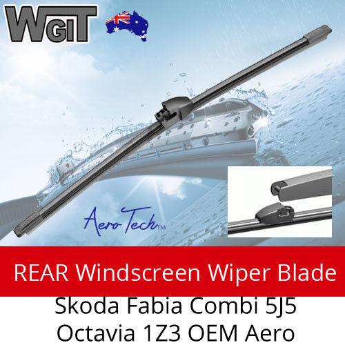 Rear Windscreen Wiper Blade Fors Skoda Fabia Combi 5J5 Octavia 1Z3 OEM Aero BRAUMACH Auto Parts & Accessories 