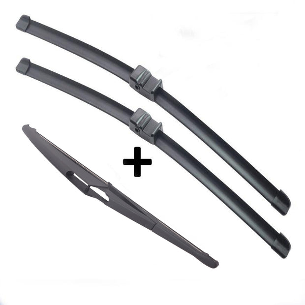 Wiper Blades Aero For Peugeot 407 D2 WAGON 2004-2011 FRONT PAIR & REAR