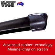 Windscreen Wiper Blades For AUDI Q7 2006 on - Aero Design (PAIR) BRAUMACH Auto Parts & Accessories 