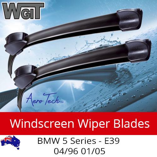Windscreen Wiper Blades For BMW 5 Series - E39 04-96 01-05 Aero Tech PAIR BRAUMACH Auto Parts & Accessories 