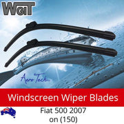Windscreen Wiper Blades For for Fiat 500 2007 on (150) - Aero Tech Design BRAUMACH Auto Parts & Accessories 