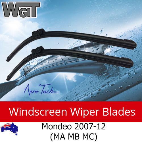 Windscreen Wiper Blades For for FORD Mondeo 2007-12 (MA MB MC)-Aero Tech Design (PAIR) BRAUMACH Auto Parts & Accessories 