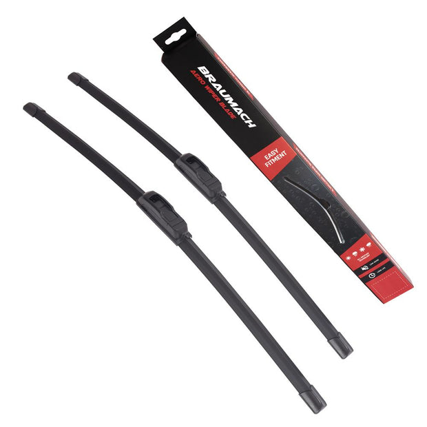 Wiper Blades Aero Land Rover Discovery (For Series 2 & 3) SUV 2005-2009 FRONT PAIR & REAR BRAUMACH Auto Parts & Accessories 