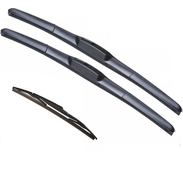 Wiper Blades Hybrid Aero For MINI Cooper Hatch 2014-2017 FRT PAIR & REAR 3xBL BRAUMACH Auto Parts & Accessories 