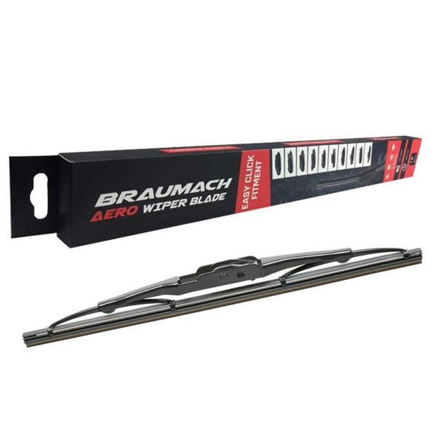 Wiper Blades Hybrid Aero Land Rover Discovery (For Series 2 & 3) SUV 2005-2009 FRONT PAIR & REAR BRAUMACH Auto Parts & Accessories 