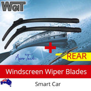 Wiper Blades Kit Front Rear Aero Design For for Smart Car Only 3 Blades BRAUMACH Auto Parts & Accessories 