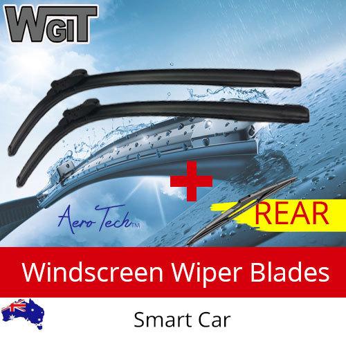 Wiper Blades Kit Front Rear Aero Design For for Smart Car Only 3 Blades BRAUMACH Auto Parts & Accessories 
