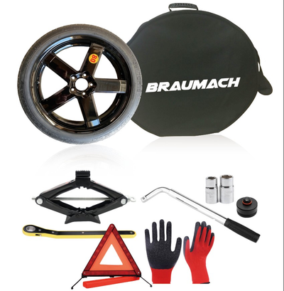 For Toyota Prius V Space Saver Spare Wheel Kit- Braumach Models - 2015-2021