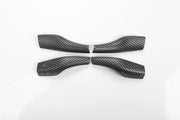 Tesla Model Y / 3 Indicator Stalk Cover Carbon Fibre Style fit Models 2017-2023