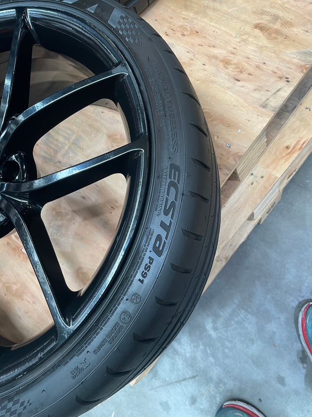 TESLA Model 3 USED EX DEMO Fully Forged ZR-G Wheels Tyre Sensor 4x for 20" - 2020-2024