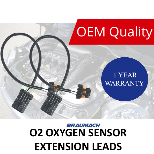 O2 Oxygen Sensor Extension Lead For Commodore VS VT VX VY VZ VE LS1/2/3 L7 V6 V8 550mm