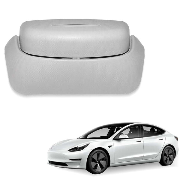 Tesla Model 3 Car Sunglasses Case TRIM COLOR MATCH 2017-2023 - EASY INSTALL