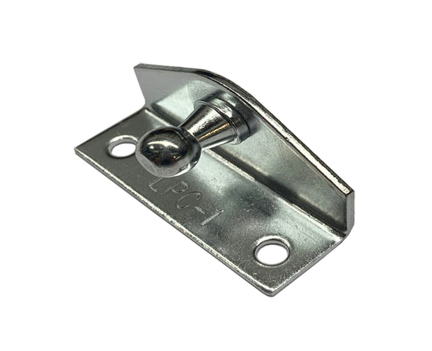 Brackets Right Angle Internal Ball for Gas Struts 10MM Silver Zinc (4PCS)