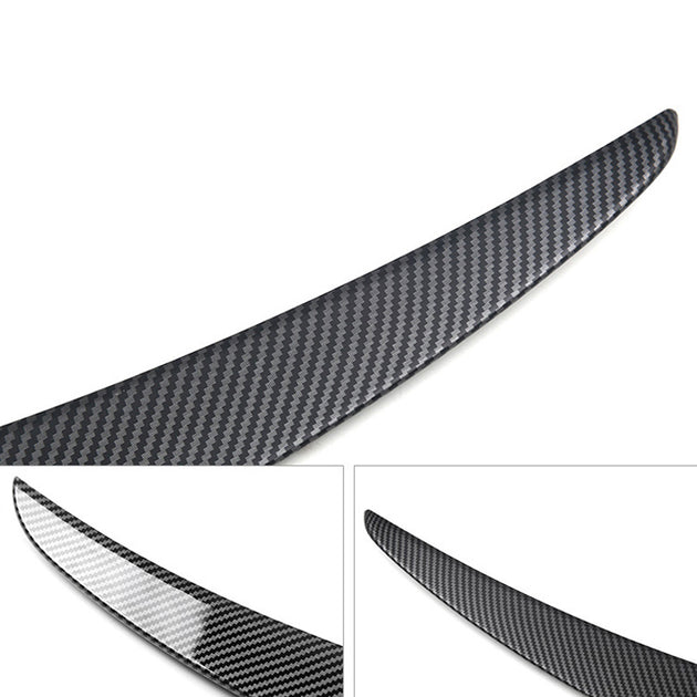 Tesla Model 3 Rear Spoiler ABS CARBON / BLACK Material Compatible With ...