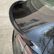 Tesla Model 3 Rear Spoiler REAL CARBON FIBER Material Compatible With 2017-2023