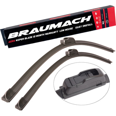 Braumach Frontwischerblätter Aero für Alfa Romeo Spider Cabrio 1995–2006