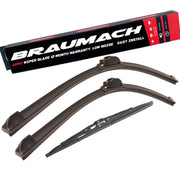 Front Rear Wiper Blades for Subaru Liberty BH BH9 Wagon 2.5 i RX Heritage AWD 1998-2003