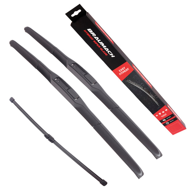 Wiper Blades Hybrid Aero Holden Vectra Facelift (For ZC) HATCH 2005-2006 FRONT PAIR & REAR