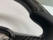 TESLA MODEL 3 - REAL CARBON FIBER Steering Wheel Heated - 2019-2023