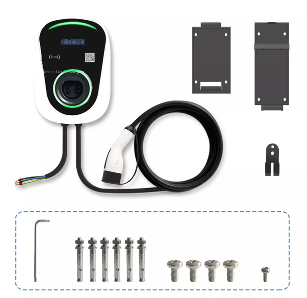 EV Wall Charging Unit 32AMP UP TO 22Kw WIFI + RFID AUST STOCK