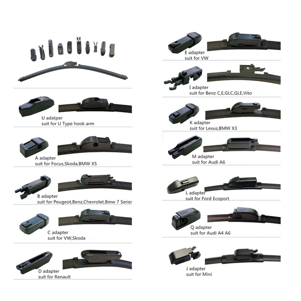 Wiper Blades Aero for Holden Astra TR Hatchback 1.8 i 1996-1998