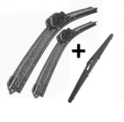 Wiper Blades Aero ForSuzuki Celerio Hatch 2014-2017 FRONT PAIR & REAR 3 x BLADES