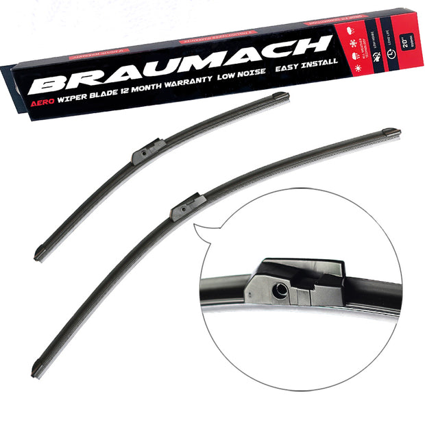 Wiper Blades Aero Mercedes GLA-Class (For X156) HATCH 2013-2015 FRONT PAIR