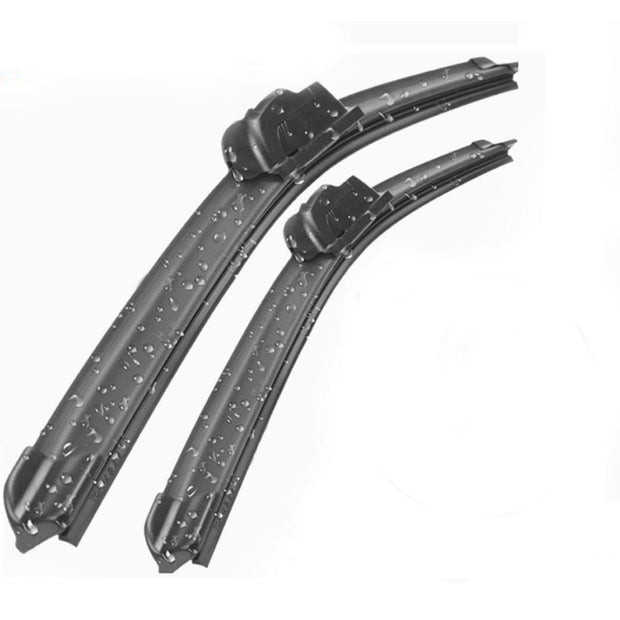 BMW X5 (incl E53) Wiper Blades Aero For SUV 2000-2006 FRT PAIR 2xBLS BRAUMACH Auto Parts & Accessories 