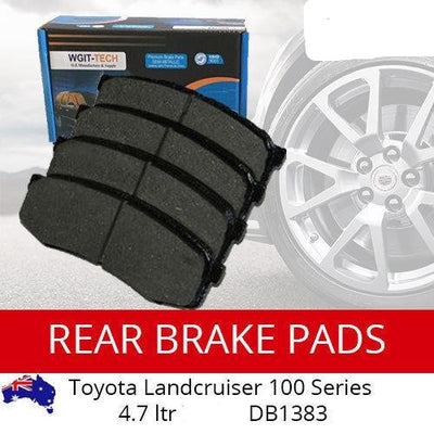 Brake Pads Rear For TOYOTA For Landcruiser 100 Series 4.7 ltr V8 BRAUMACH Auto Parts & Accessories 