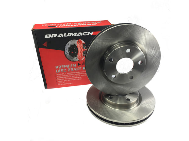 Front and Rear Disc Brake Rotors for Holden Special Vehicles Clubsport VX Sedan 5.7 i V8 2000-2