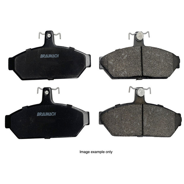 Front and Rear Brake Pads for Ford Falcon FG Sedan 4.0 i G6-XR6 2008-2014