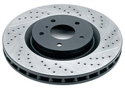 Rear Drilled Brake Rotors and Pads for Holden Statesman WH Sedan 3.8 i V6 Supercharged 2001-200