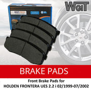Front Brake Pads for HOLDEN FRONTERA UES 2.2 3.2  4x4 02/1999-07/2004