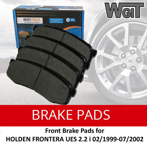 Front Brake Pads for HOLDEN FRONTERA UES 2.2 3.2  4x4 02/1999-07/2004