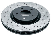 Rear Drilled Brake Rotors and Pads for Holden Special Vehicles Clubsport VT Sedan 5.7 i V8 1999