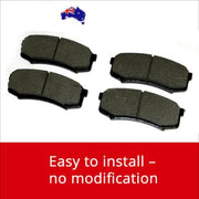 FORD ECONOVAN JH 1.8 2.0 01-2000-07-2006 Front Brake Pads BRAUMACH Auto Parts & Accessories 