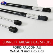 Ford Falcon Gas Struts Bonnet Tailgate for AU Wagon All Models (2 x Pair) BRAUMACH Auto Parts & Accessories 