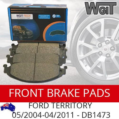 FRONT BRAKE PAD KIT For FORD TERRITORY 05-2004-04-2011 - DB1473 BRAUMACH Auto Parts & Accessories 