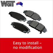 Front Brake Pads For MITSUBISHI Triton 2.4 2.5 MK ML MN Aug 2004 - 2015 DB1774 BRAUMACH Auto Parts & Accessories 