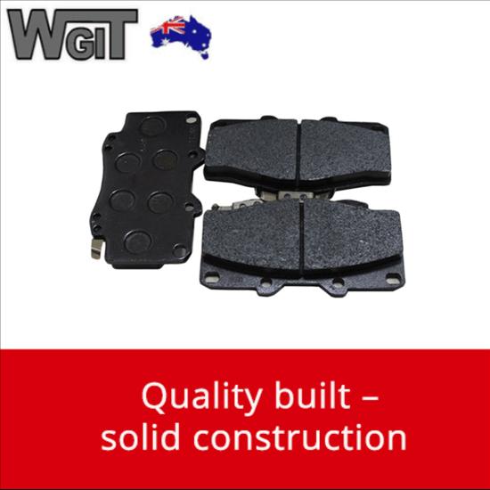Front Brake Pads For TOYOTA HiLux 4WD 1994 - 2012 DB1739 KUN25 KUN26 ...